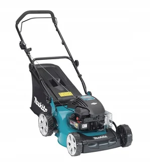 Benzínová, naftová kosačka - Benzínová kosačka Makita s košom s objemom 140 cm³ 50 l kôš, šírka rezu 41 cm